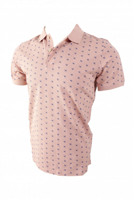 Tricou polo Jack &amp; Jones, bumbac, barbati, rose, L