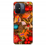 Husa compatibila cu Xiaomi Redmi 12C Silicon Gel Tpu Model Craciun Decor Brad Vintage