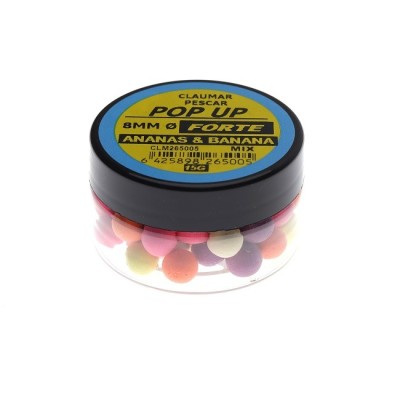 Pop Up Claumar Forte Ananas &amp;amp; Banana Color Mix 15Gr 8mm foto