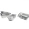 Forme Aluminiu, Chec, Set 5 Bucăți, Dimensiuni 22x11.4x5.5 cm, Argintiu