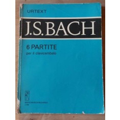 PARTITURA J. S. Bach- 6 partite per il clavicembalo