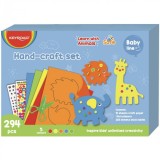 Set creativ pentru copii,cartoane de decupat cu accesorii incluse