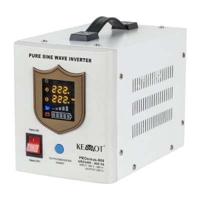 UPS Centrale Termice Sinus Pur 800VA/500W 12V - KEMOT URZ3405 SafetyGuard Surveillance foto