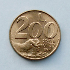 SAN MARINO - 200 Lire 1991 - First coin foto