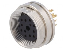 Conector M16 Soclu Mama 12 PIN 3A 60V IP40 foto
