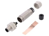 Conector M12 tată 8 pini IP67