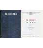 Maxim Gorki - Opere vol. 5: Povestiri, Nuvele (1957, Cartea Rusa, 571 pagini, Cartonata)
