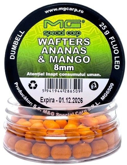 Wafters MG Dumbell Ananas Mango Led, 8mm, 25g
