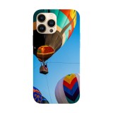 Husa compatibila cu Apple iPhone 14 Plus model Hot air balloons, Silicon, TPU, Viceversa, Transparent, Carcasa