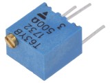 Potentiometru Multitura 500&Omega; 250mW &plusmn;10% Lineare