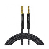 Cablu Audio 3.5 mm la 3.5 mm Joyroom SY-10A1, TRS - TRS, 1 m, Negru