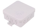 Cutie de conexiuni IP20 gri 85x85x37mm