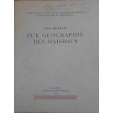 ZUR GEOGRAPHIE DES MAISBAUS (GEOGRAFIA CULTIVARII PORUMBULUI)-JOHS. HUMLUM-228859