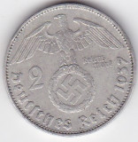 GERMANIA 2 MARCI REICHSMARK 1937