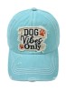 Sapca denim Dog Vibes blue