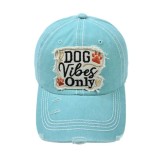 Sapca denim Dog Vibes blue