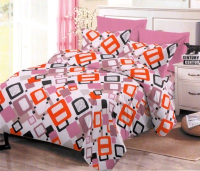 Lenjerie de pat pentru o persoana cu husa elastic pat si fata perna dreptunghiulara, Na Pali, bumbac mercerizat, multicolor foto