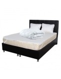 Set Saltea ortopedica cu arcuri Super Ortopedica Sofia, 160x200x20cm, fermitate medie, plasa arcuri Bonell, fata vara-iarna, sistem aerisire cu butoni, SuperOrtopedice, 160x200