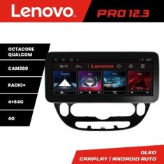 Navigatie Kia Soul 2014-2019 Lenovo PRO 4+64 12.3 inch qled android 4G DSP gps internet Kit-soul-2014 CarStore Technology