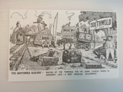 bnk cp Umor - The Southwold Express - necirculata foto