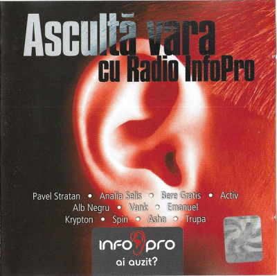 CD Ascultă Vara Cu Radio InfoPro, original foto