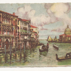 FS5 - Carte Postala - ITALIA - VENEZIA, Canal Grande, circulata 1929