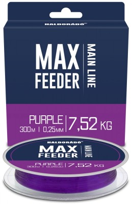 Haldorado - Fir MAX Feeder Purple 300m - 0,25mm foto