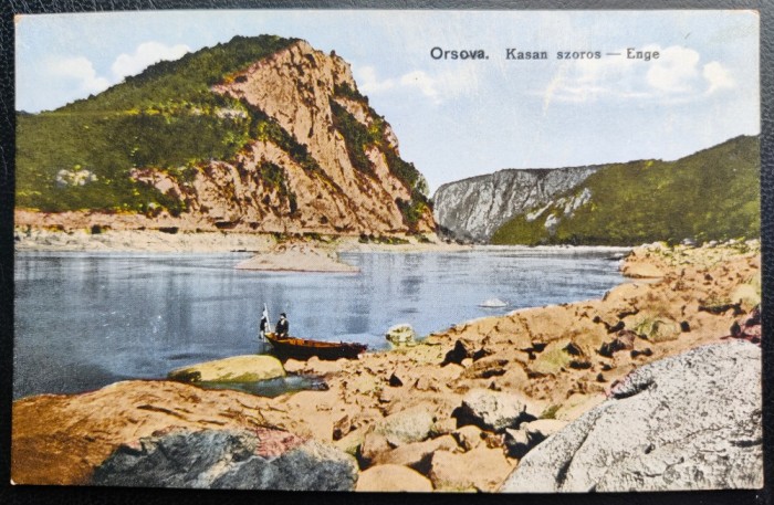 Orsova Kasan szoros - Enge - Cazanele Dunarii - printata, color, necirculata, Editura von Reichl