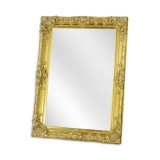Oglinda din cristal cu o rama aurie GM-705