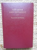 The Greek New Testament Noul Testament in greaca