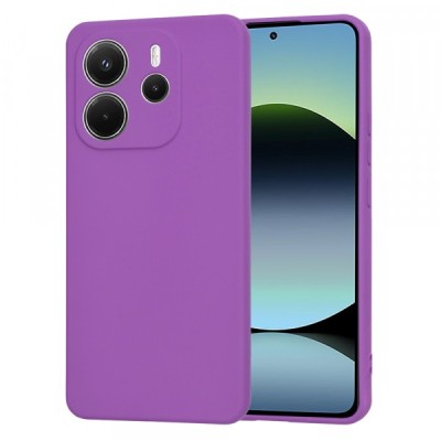 Husa pentru Xiaomi Redmi Note 14 4G (Standard), Techsuit, SoftFlex, Mov foto