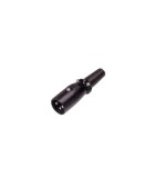 Mufa XLR tata la negru, Oem