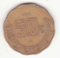 Mexic 50 centavos 1992,large type - primul an de batere