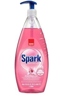 Detergent vase SANO SPARK migdale, 700 ml cu pompita foto