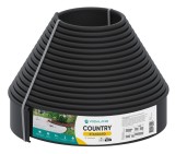 Separator gazon NEGRU H10 cm x L15 m