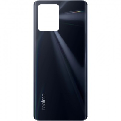 Capac Baterie Realme 8, Negru (Cyber Black), Service Pack 3202585 foto