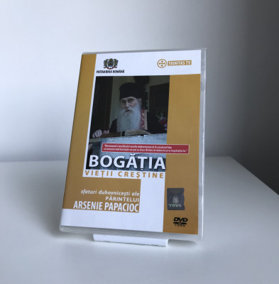 Documentar Rom&amp;acirc;nesc - DVD - Bogăția vieții creștine - Arsenie Papacioc foto