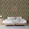 DUTCH WALLCOVERINGS Tapet &quot;Palm Trees&quot;, auriu și negru