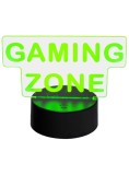 Mecharite 3d Led Lamp Gaming Zone