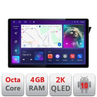 Navigatie dedicata Edonav Kia Niro 2017-, Ecran 2K QLED 13&amp;quot;,Octacore,4Gb RAM,32Gb Hdd,4G,360,DSP,Carplay,Bluetooth CarStore Technology foto