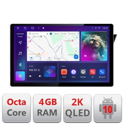 Navigatie dedicata Edonav Kia Niro 2017-, Ecran 2K QLED 13&quot;,Octacore,4Gb RAM,32Gb Hdd,4G,360,DSP,Carplay,Bluetooth CarStore Technology