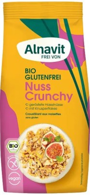 Musli crocant cu alune de padure fara gluten, bio, 300g Alnavit foto