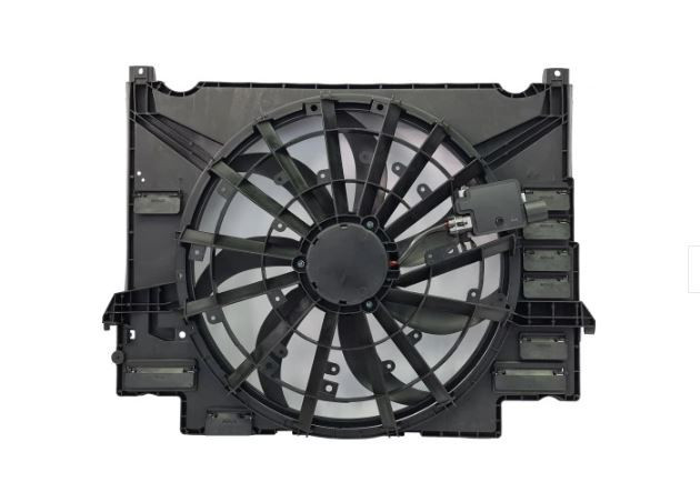 Ventilator radiator GMV SRL, JAGUAR F-PACE, 2016- motorizari 2.0 d; 3.0 V6 Supercharged, 400 W; 505 mm; 4 pini, cu modul de control electronic