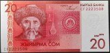 Cumpara ieftin Bancnota exotica 20 SOM - KYRGYZSTAN, anul 2009 * Cod 951 = UNC