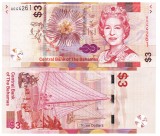 Bahamas 3 Dolari 2019 P-78 UNC
