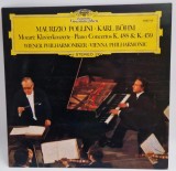 Mozart. Pollini. Bohm - Klavierkonzerte. Piano Concertos K 488 &amp; K 459 NM / NM vinil Lp disc Feutsche Gr. Germania 1976