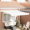VidaXL Marchiză Alb 350 x 250 cm Alb