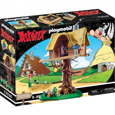 Playmobil - Asterix Si Obelix - Cacofonix Si Casa In Copac foto