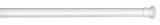 Bara extensibila pentru perdeaua de dus, Wenko, Strong White, 110 - 245 cm, 2.8 cm &Oslash;, aluminiu, alb