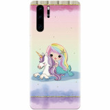 Husa silicon pentru Huawei P30 Pro, Mermaid Unicorn Play